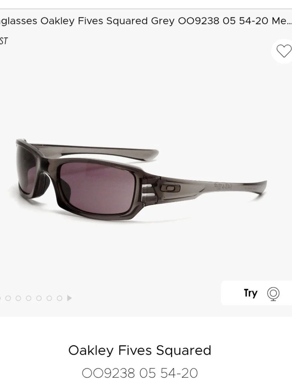 Oakley Women's Sunglasses - Black Frame with Purple Lenses